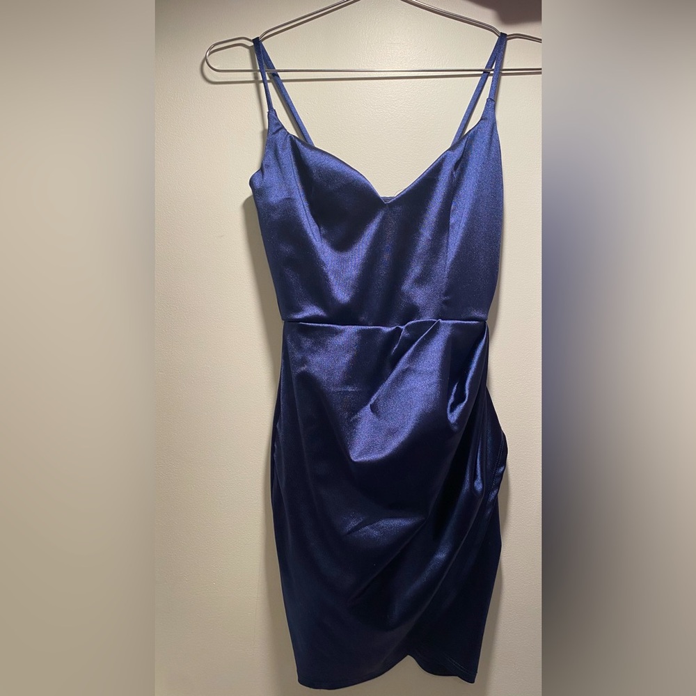 Windsor, navy blue short dress